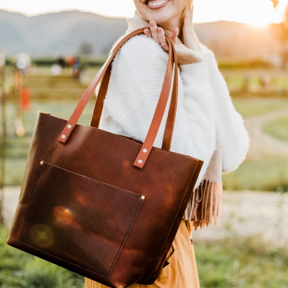 ISO Portland Leather Goods OS Cognac